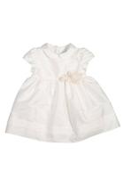  White Polyester Dress
