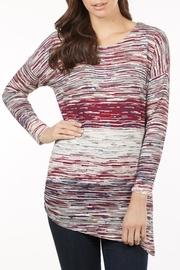  Asymmetrical Stripe Top