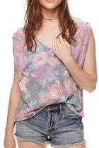  Faded Floral Tee