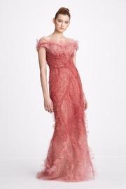  Off-shoulder Tulle Gown