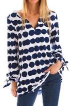 Feather Ink Dot Tunic