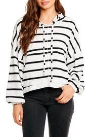  Thermal Striped Hoodie