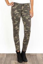  Donna Camo Side Pocket Ankle Pant