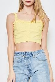  Lemon Crop Top
