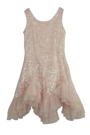  Pink Sequin Dress