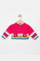  Multicolor Knitted Cardigan