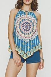  Sleeveless Mandala Top