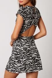  Abstract Pint Dress