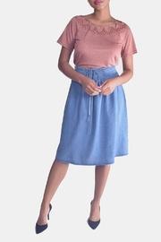  Darling Scalloped Blouse
