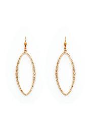  Gold Crystal Earrings