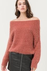  Soft Rus Off Shoulder Sweater