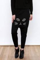  Meow Face Pants