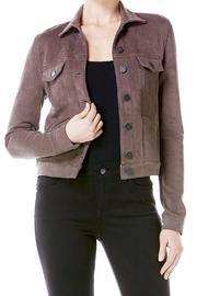  Mushroom Suede Jacket