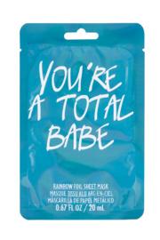  You're A Total Babe Face Mask