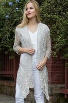  Silk Open Duster