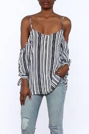  Stripe Tunic Blouse