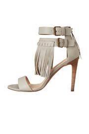  Ironic Leather Fringe Heel