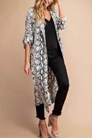Snake Trench Cardigan