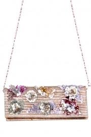  Beaded Straw Clutch