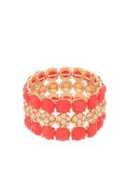 Hot Coral Bracelet
