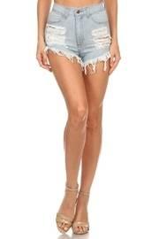  Randy Ripped Denim Shorts