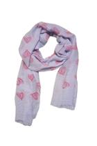  Scarf With Hearts