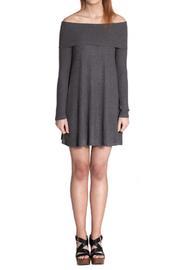  Off Shoulder Swing Dress