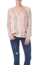  Tribal Print Blouse