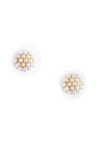  Pearl Cluster Stud