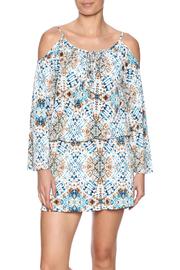  Cold Shoulder Tunic Dress