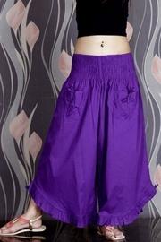  Ruffle Pant-purple
