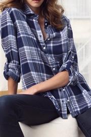  Plaid Mix Top