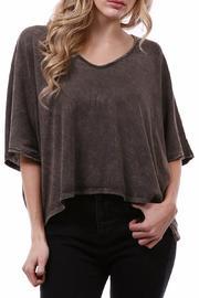  Chocolate Cropped Top