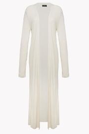  Textured Maxi Cardigan