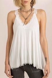  Laced Flowy Camisole Top