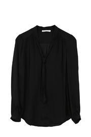  Black Tie Blouse