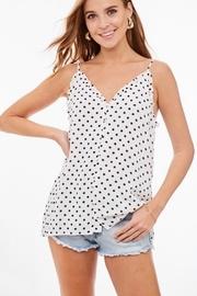  Button-up Polkadot Cami-top