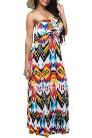  Maxi Ruffle Dress