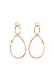  Dangling-wire Teardrop Earring