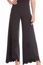  Cut-out Pant Black