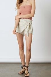  Striped Linen Skirt