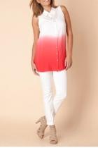  Gradient Sleeveless Shirt