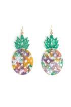  Multicolor Pineapple Earrings