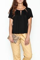  Cutout Collar Top