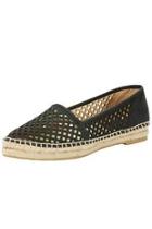  Perforated Leather Flat