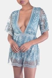  Butterly Lace Romper
