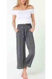  Tie-front Palazzo Pant