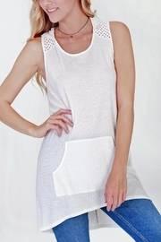  Hannah White Hoodie