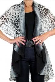  Chiffon Vest-white