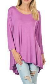  Flare High Low Top